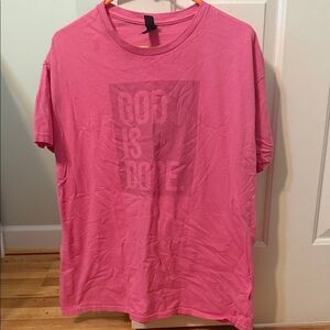 Women's Pink Graphic Tee
